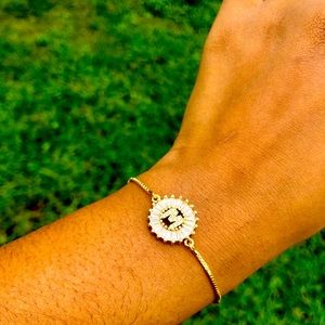 Initial Letter Bracelet